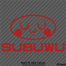 Subuwu Funny Anime JDM Style Vinyl Decal