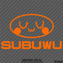 Subuwu Funny Anime JDM Style Vinyl Decal