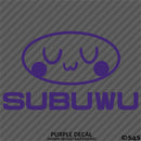 Subuwu Funny Anime JDM Style Vinyl Decal