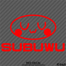 Subuwu Funny Anime JDM Style Vinyl Decal