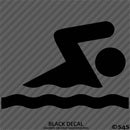Swimmer Symbol Vinyl Decal