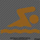 Swimmer Symbol Vinyl Decal