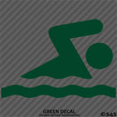 Swimmer Symbol Vinyl Decal