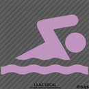 Swimmer Symbol Vinyl Decal