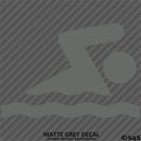 Swimmer Symbol Vinyl Decal