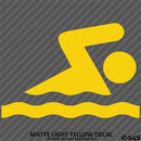 Swimmer Symbol Vinyl Decal