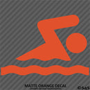 Swimmer Symbol Vinyl Decal