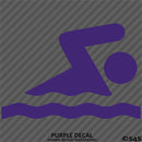 Swimmer Symbol Vinyl Decal
