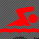 Swimmer Symbol Vinyl Decal