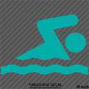 Swimmer Symbol Vinyl Decal