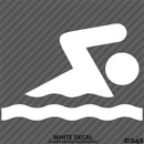Swimmer Symbol Vinyl Decal