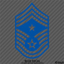 US Air Force E9 Command Chief Master Sergeant USAF Military Vinyl Decal
