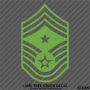 US Air Force E9 Command Chief Master Sergeant USAF Military Vinyl Decal