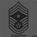 US Air Force E9 Command Chief Master Sergeant USAF Military Vinyl Decal