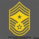 US Air Force E9 Command Chief Master Sergeant USAF Military Vinyl Decal