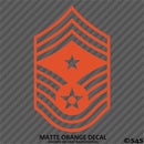 US Air Force E9 Command Chief Master Sergeant USAF Military Vinyl Decal