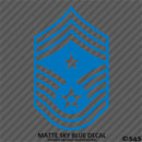 US Air Force E9 Command Chief Master Sergeant USAF Military Vinyl Decal