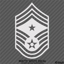 US Air Force E9 Command Chief Master Sergeant USAF Military Vinyl Decal