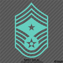 US Air Force E9 Command Chief Master Sergeant USAF Military Vinyl Decal
