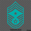 US Air Force E9 Command Chief Master Sergeant USAF Military Vinyl Decal
