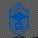 US Air Force E9 Chief Master Sergeant USAF Military Vinyl Decal