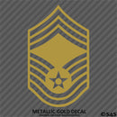 US Air Force E9 Chief Master Sergeant USAF Military Vinyl Decal
