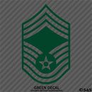US Air Force E9 Chief Master Sergeant USAF Military Vinyl Decal