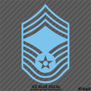 US Air Force E9 Chief Master Sergeant USAF Military Vinyl Decal