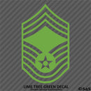 US Air Force E9 Chief Master Sergeant USAF Military Vinyl Decal