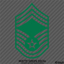 US Air Force E9 Chief Master Sergeant USAF Military Vinyl Decal