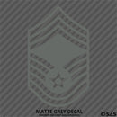 US Air Force E9 Chief Master Sergeant USAF Military Vinyl Decal