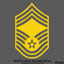 US Air Force E9 Chief Master Sergeant USAF Military Vinyl Decal