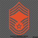US Air Force E9 Chief Master Sergeant USAF Military Vinyl Decal
