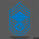 US Air Force E9 Chief Master Sergeant USAF Military Vinyl Decal