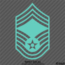 US Air Force E9 Chief Master Sergeant USAF Military Vinyl Decal