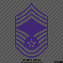 US Air Force E9 Chief Master Sergeant USAF Military Vinyl Decal