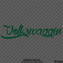 VW Volkswaggin JDM Style Decal