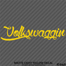 VW Volkswaggin JDM Style Decal