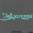 VW Volkswaggin JDM Style Decal