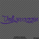 VW Volkswaggin JDM Style Decal