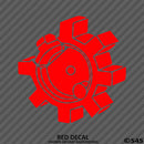 AR15 Bolt Logo 2A 2nd Amendment Vinyl Decal - S4S Designs