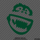 Abominable Snowman Yeti Silhouette Vinyl Decal - S4S Designs
