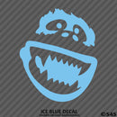 Abominable Snowman Yeti Silhouette Vinyl Decal - S4S Designs