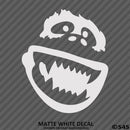 Abominable Snowman Yeti Silhouette Vinyl Decal - S4S Designs