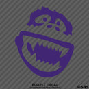 Abominable Snowman Yeti Silhouette Vinyl Decal - S4S Designs