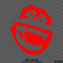 Abominable Snowman Yeti Silhouette Vinyl Decal - S4S Designs