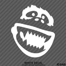 Abominable Snowman Yeti Silhouette Vinyl Decal - S4S Designs