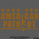 American Patriot Rifle USA Vinyl Decal