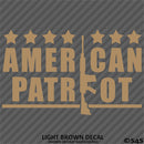 American Patriot Rifle USA Vinyl Decal