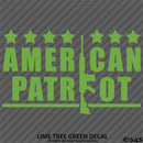American Patriot Rifle USA Vinyl Decal